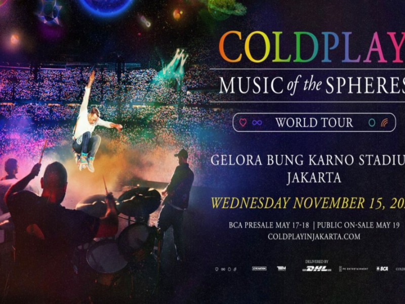 Daftar Harga Tiket dan Link Presale Konser Coldplay di Jakarta, Termurah Rp800.000