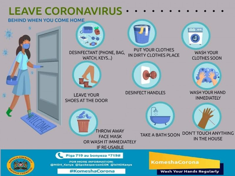 Cegah Covid-19, Lakukan Ini Saat Pulang ke Rumah