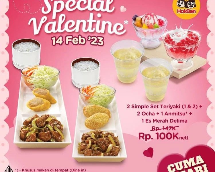 Daftar Promo Makanan Spesial Valentine, dari JCO hingga Janji Jiwa