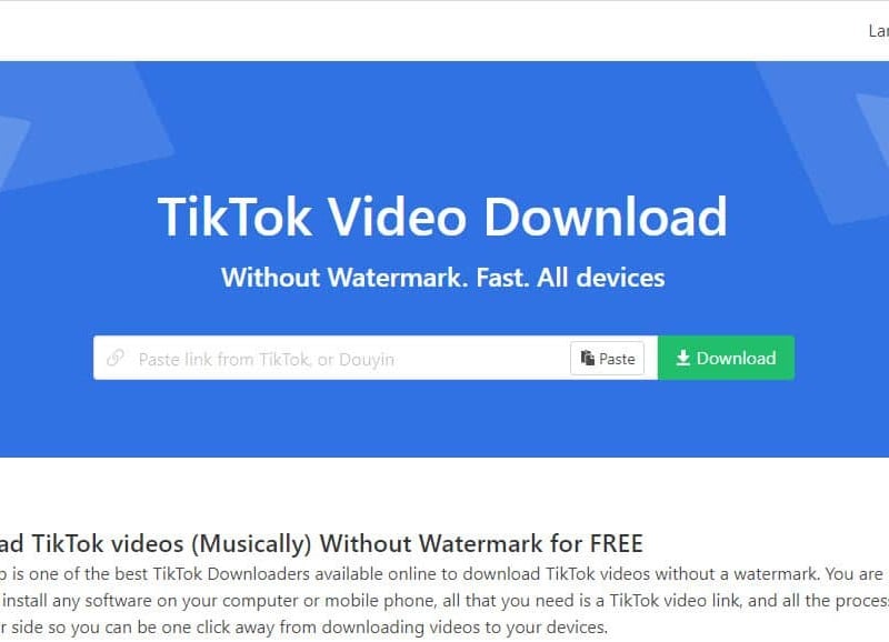 cara mendownload video tiktok