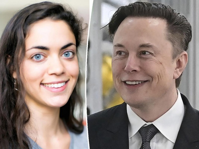 Elon Musk dengan Shivon Zilis/alpesholiday