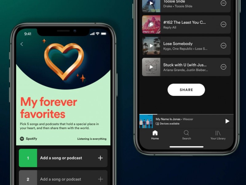 Spotify Tambahkan Layanan Baru, Bisa Bagikan Daftar Lagu Favorit