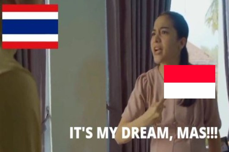 Sederet Meme Lucu Laga Final Indonesia vs Thailand di Piala AFF 2020