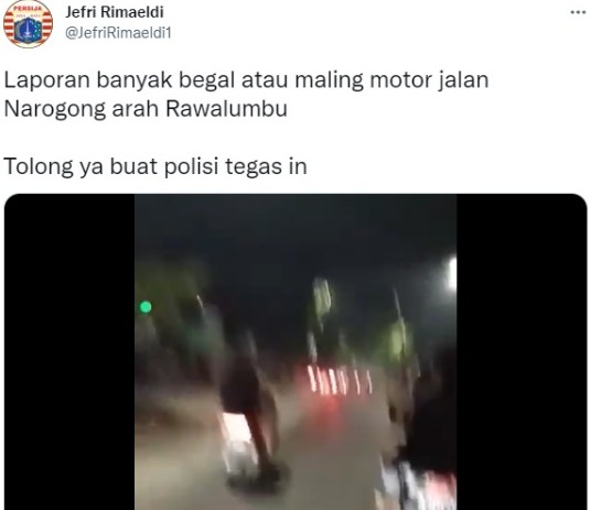 geng motor dan begal muncul di depok, bekasi, bogor