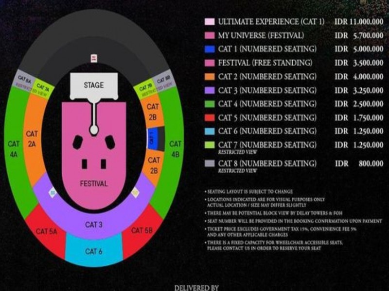 War Tiket Coldplay! Lebih 500.000 Users Antre Presale BCA, Fans Gigit Jari