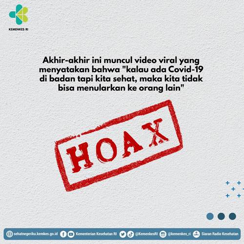 Mengapa Covid Mencari Manusia, Benarkah Orang Sehat Tidak Akan Jadi Penular?