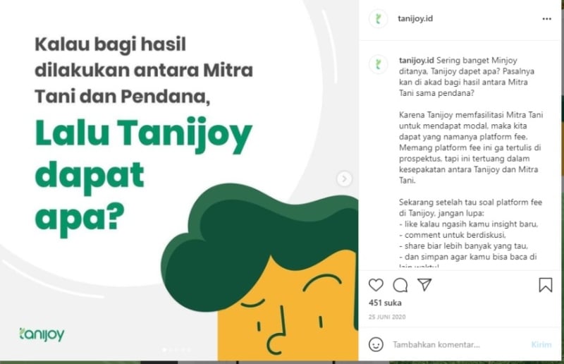 Tanijoy dan Para Investor yang 'Kena Prank', Reputasi Bagus Bukan Jaminan