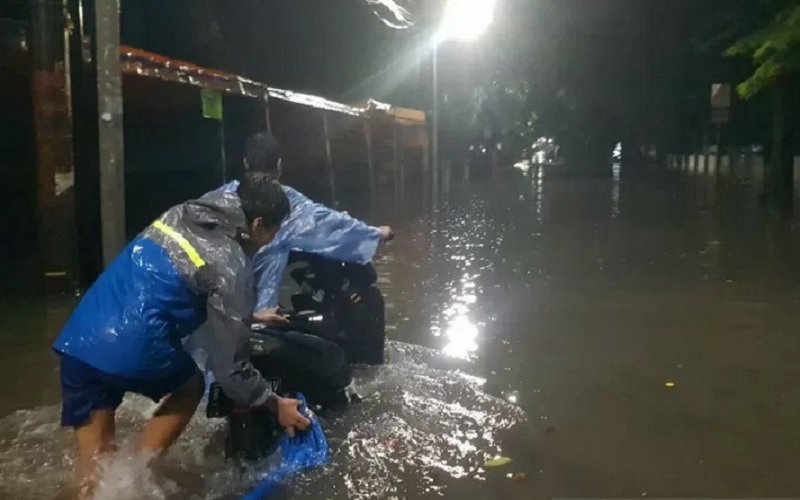 INFO BANJIR JAKARTA: Berikut Titik-Titik Lokasi Genangan Air Hari Ini