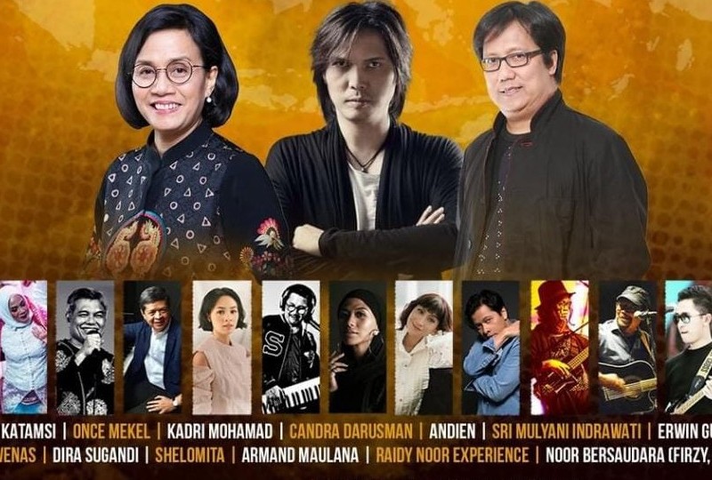 Menkeu Sri Mulyani Akan Tampil Bareng Once dan Erwin Gutawa di Konser Amal