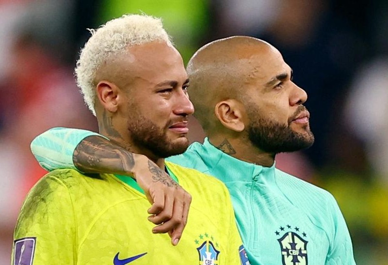 Deretan Foto Neymar Nangis saat Brasil Tersingkir dari Piala Dunia 2022