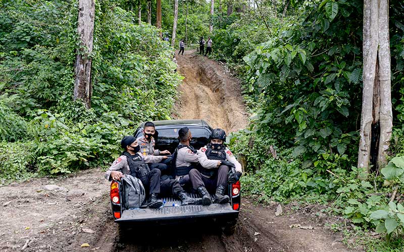 Foto-Foto Pemusnahan Mariyuana di Tanah Rencong