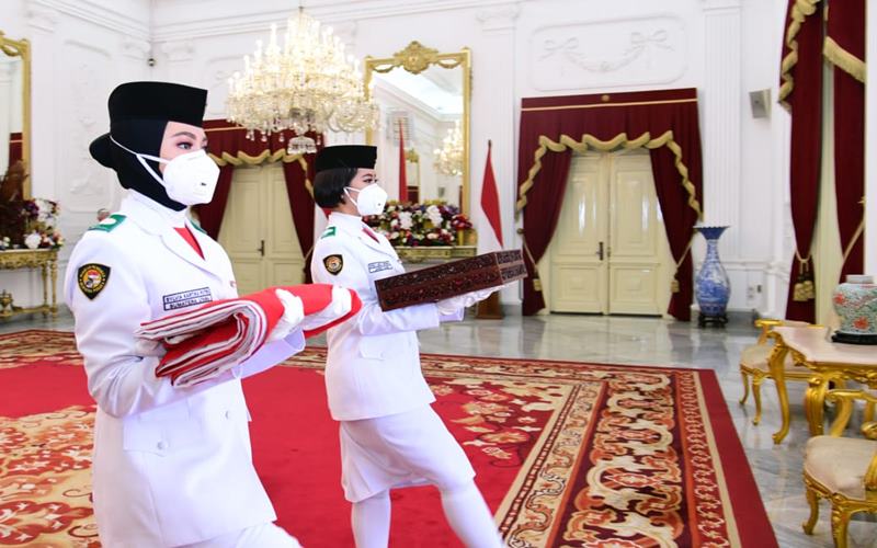 Profil Indrian Puspita Rahmadani Pengibar Bendera Merah Putih di Istana Merdeka