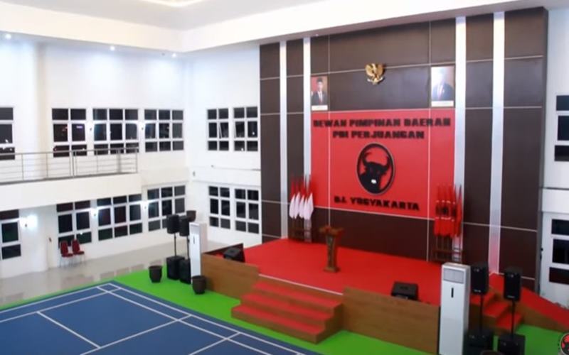 Penampakan Kantor PDIP Berlantai 5 di Yogyakarta Dipersembahkan untuk Megawati