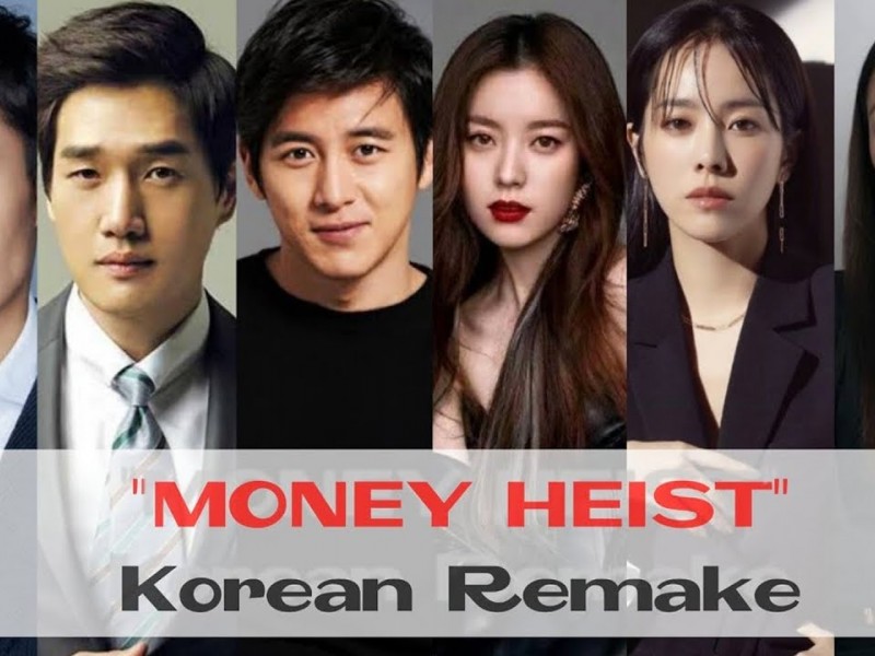 pemain film money heist korea