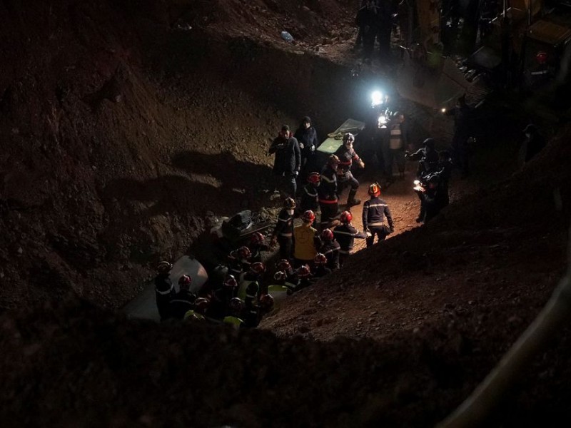 Foto-foto Aksi Penyelamatan Rayan, Anak 5 Tahun yang Terjebak di Sumur Sedalam 32 Meter