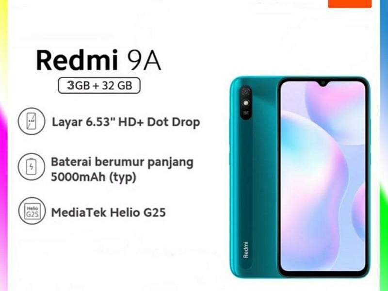 handphone redmi 9a