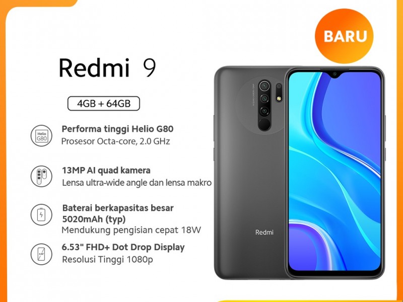 handphone redmi 9