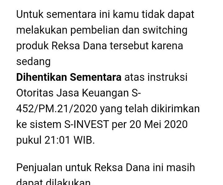 Kisah Sedih Nasabah Reksa Dana Sinarmas AM yang Rugi Jutaan Rupiah