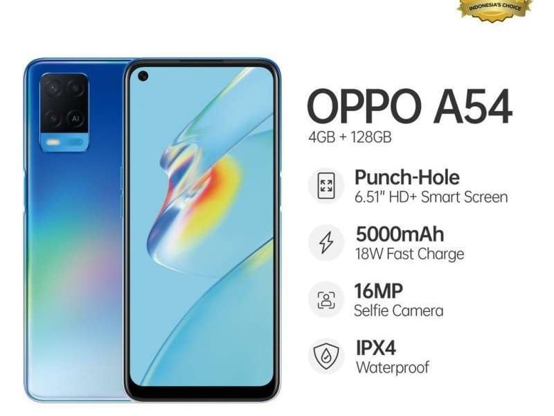 reviwe oppo A54