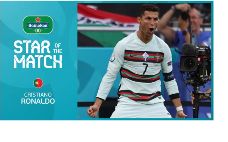 Hasil Euro 2020: Ronaldo Cetak Rekor, Jadi Pemain Terbaik (MOTM)! 