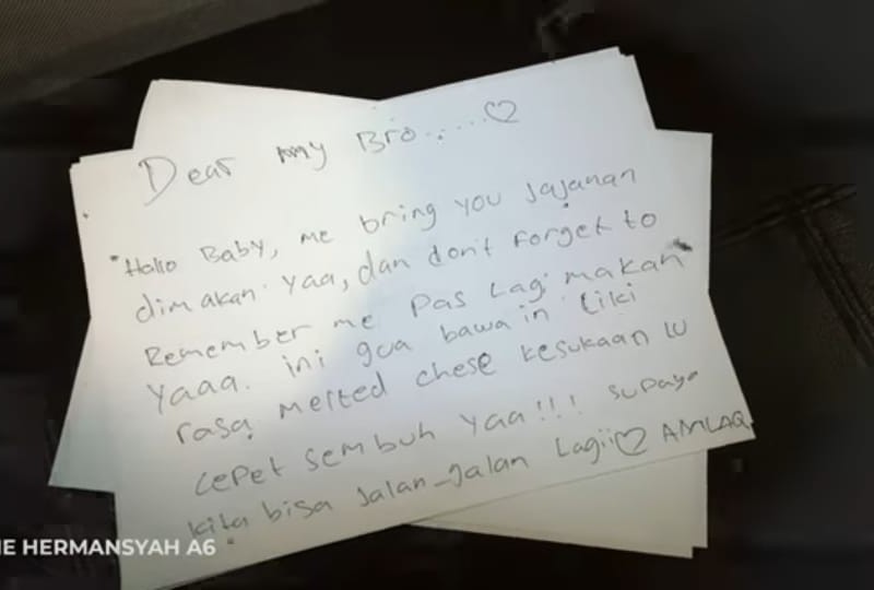 surat untuk ashyanti hermansyah