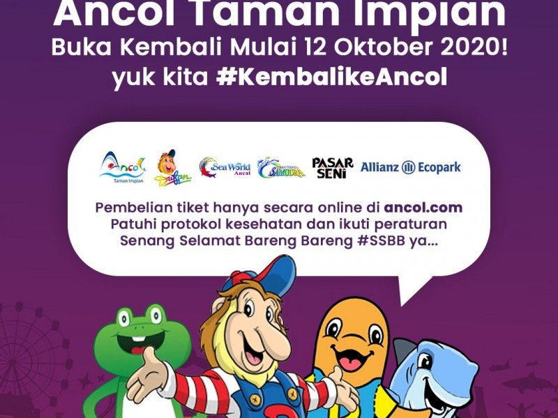 PSBB Transisi Jakarta: Ancol Dibuka Hari Ini, Warga Luar DKI Boleh Masuk