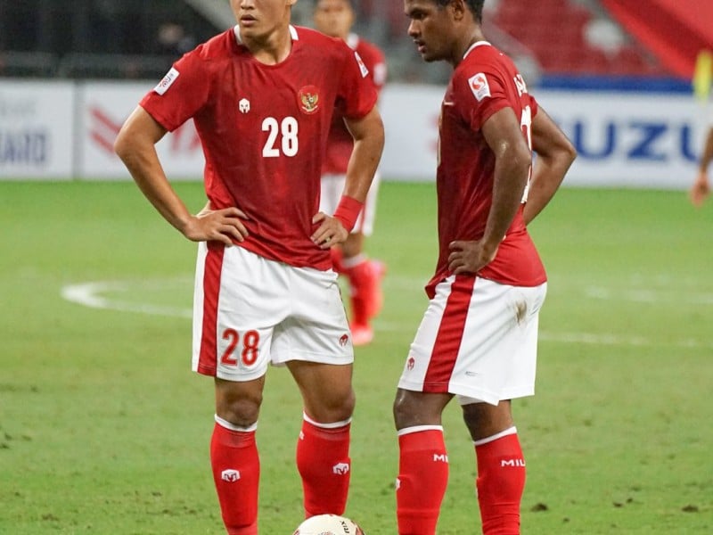 Foto-foto Aksi Timnas Indonesia vs Singapura dan Selebrasi Kemenangan 