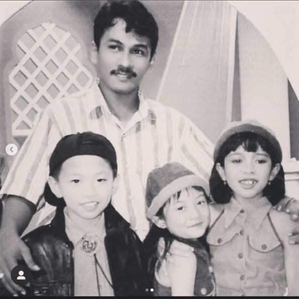 papa t bob meninggal, foto bersama trio kwek kwek