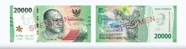 Ini Foto dan Ciri Khas 7 Uang Rupiah Baru Tahun Emisi 2022