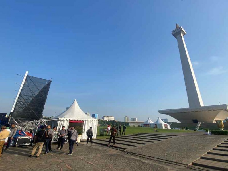 Jokowi Upacara Hari Lahir Pancasila 2023 di Monas, Ini Daftar Pejabat yang Hadir