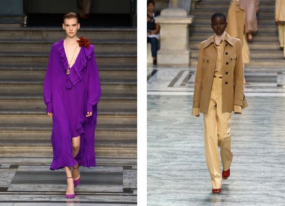 Koleksi Musim Gugur Victoria Beckham di London Fashion Week 2020