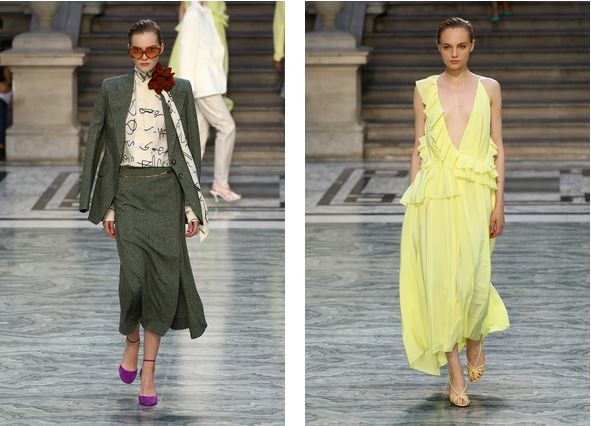 Koleksi Musim Gugur Victoria Beckham di London Fashion Week 2020