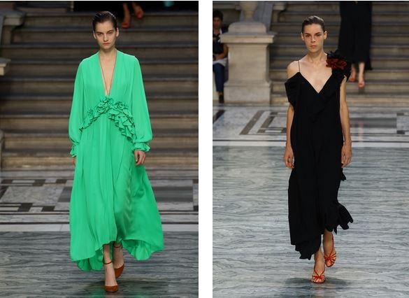 Koleksi Musim Gugur Victoria Beckham di London Fashion Week 2020