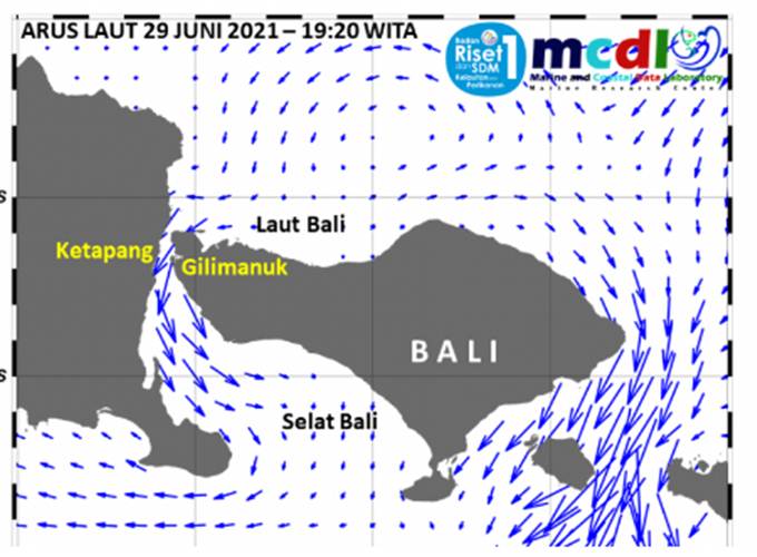 Ini Kecepatan Arus Laut Saat KMP Yunicee Tenggelam 