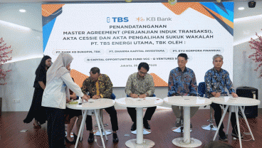 Optimalkan Kualitas Aset, KB Bank Jalin Transaksi Sukuk dengan TBS Energi
