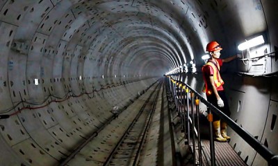 Terowongan Proyek MRT Jakarta