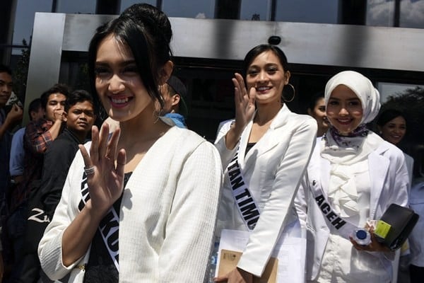 Finalis Puteri Indonesia 2017 Kunjungi KPK