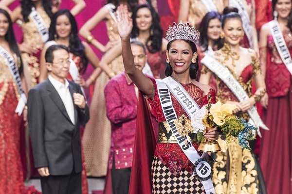 Bunga Jelita Ibrani Puteri Indonesia 2017, Ini Foto-fotonya