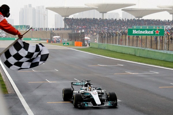 Lewis Hamilton Juara Formula Satu China