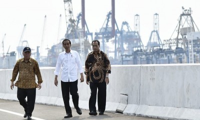 Jalan Tol Akses Pelabuhan Tanjung Priok Resmi Beroperasi