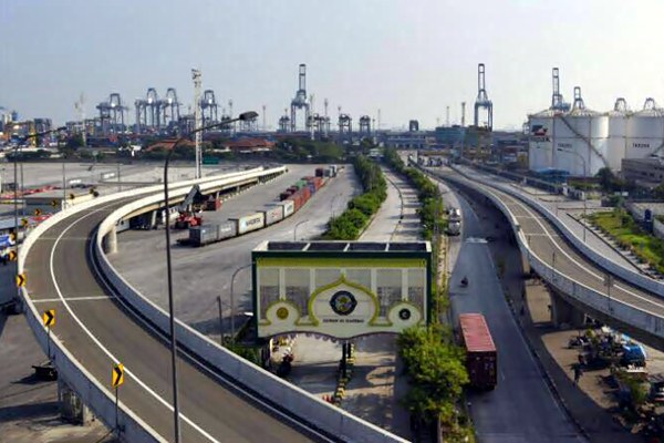 Jalan Tol Akses Pelabuhan Tanjung Priok Resmi Beroperasi