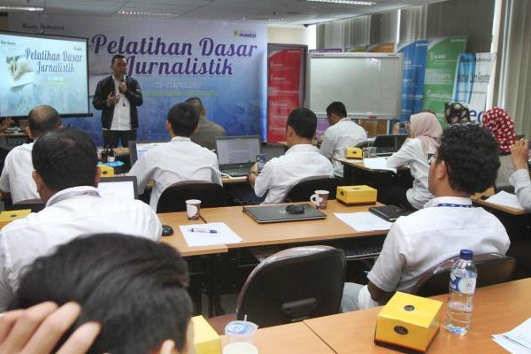 Pelatihan Dasar Jurnalistik Indonesia Power