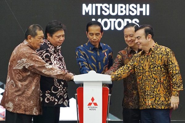 Presiden Jokowi Resmikan Pabrik Mitsubishi Motor