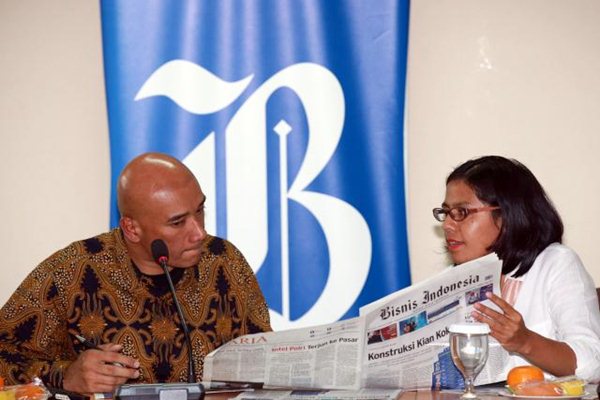 Schenker Petrolog Utama Kunjungi Bisnis Indonesia