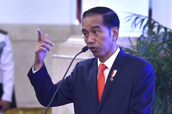 Ekspresi Presiden Jokowi Hari Ini