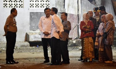 Presiden Jokowi & Wapres JK Hadir di Lokasi Bom Kampung Melayu