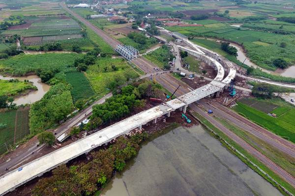 Jalan Layang Klonengan Tegal Siap Dilewati Pemudik
