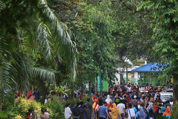 Taman Marga Satwa Ragunan Pada H+2 Lebaran