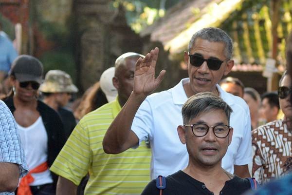 Hari Ini Barack Obama Kunjungi Pura Tirta Empul