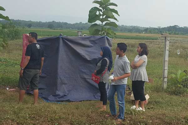 Toilet Darurat di Tepi Jalan Tol Cikopo-Palimanan